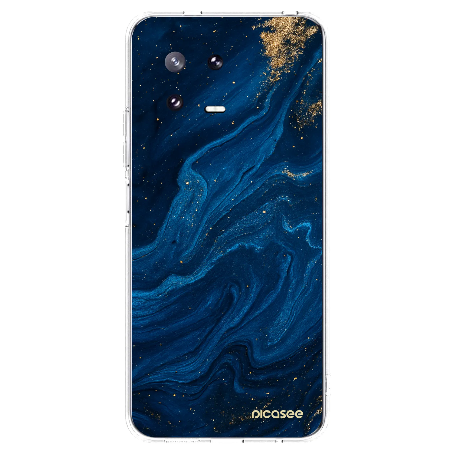 Picasee silikónový prehľadný obal pre Xiaomi 13 Pro - Blue