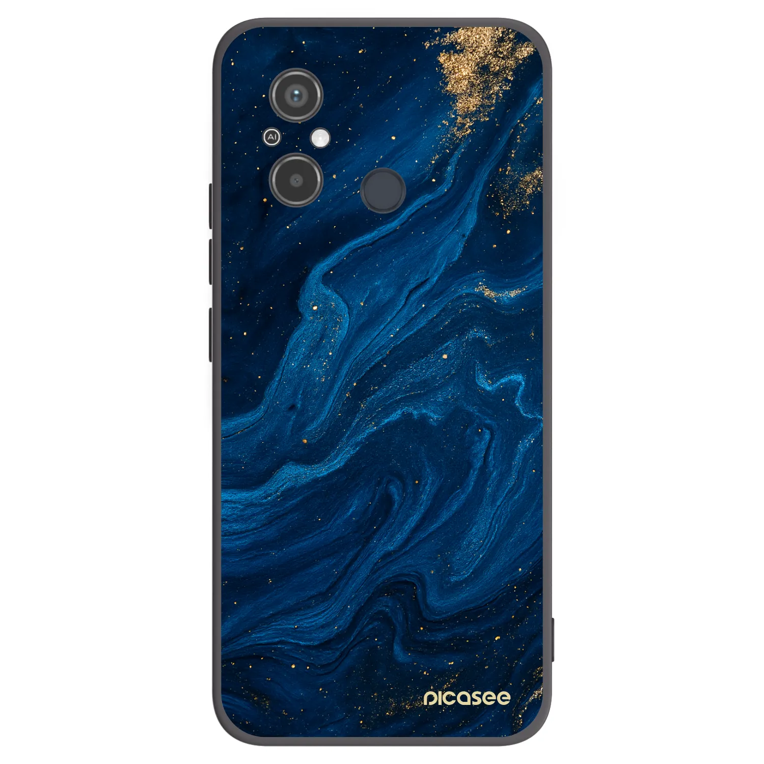 Picasee silikónový čierny obal pre Xiaomi Redmi 12C - Blue