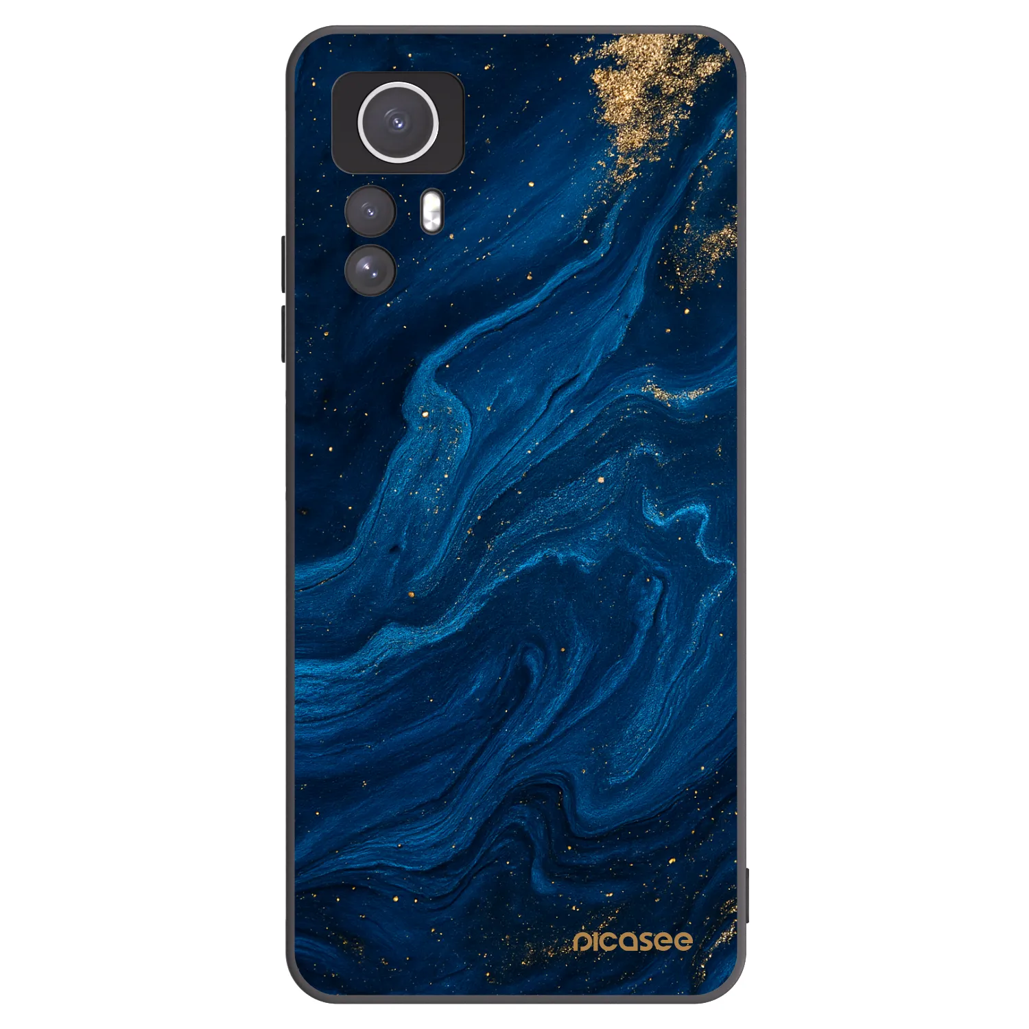 Picasee silikónový čierny obal pre Xiaomi Redmi Note 12S - Blue