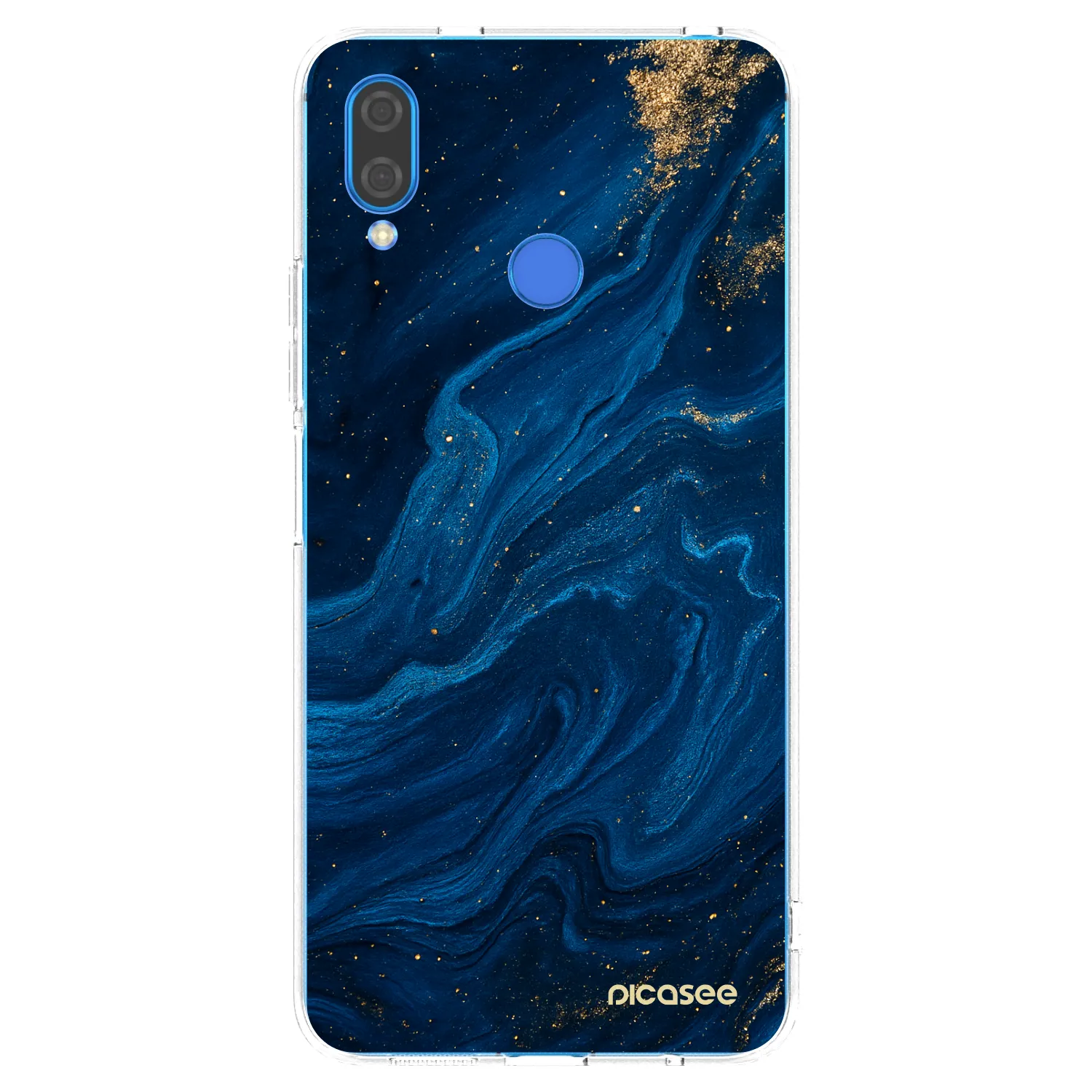 Picasee silikónový prehľadný obal pre Huawei Nova 3 - Blue