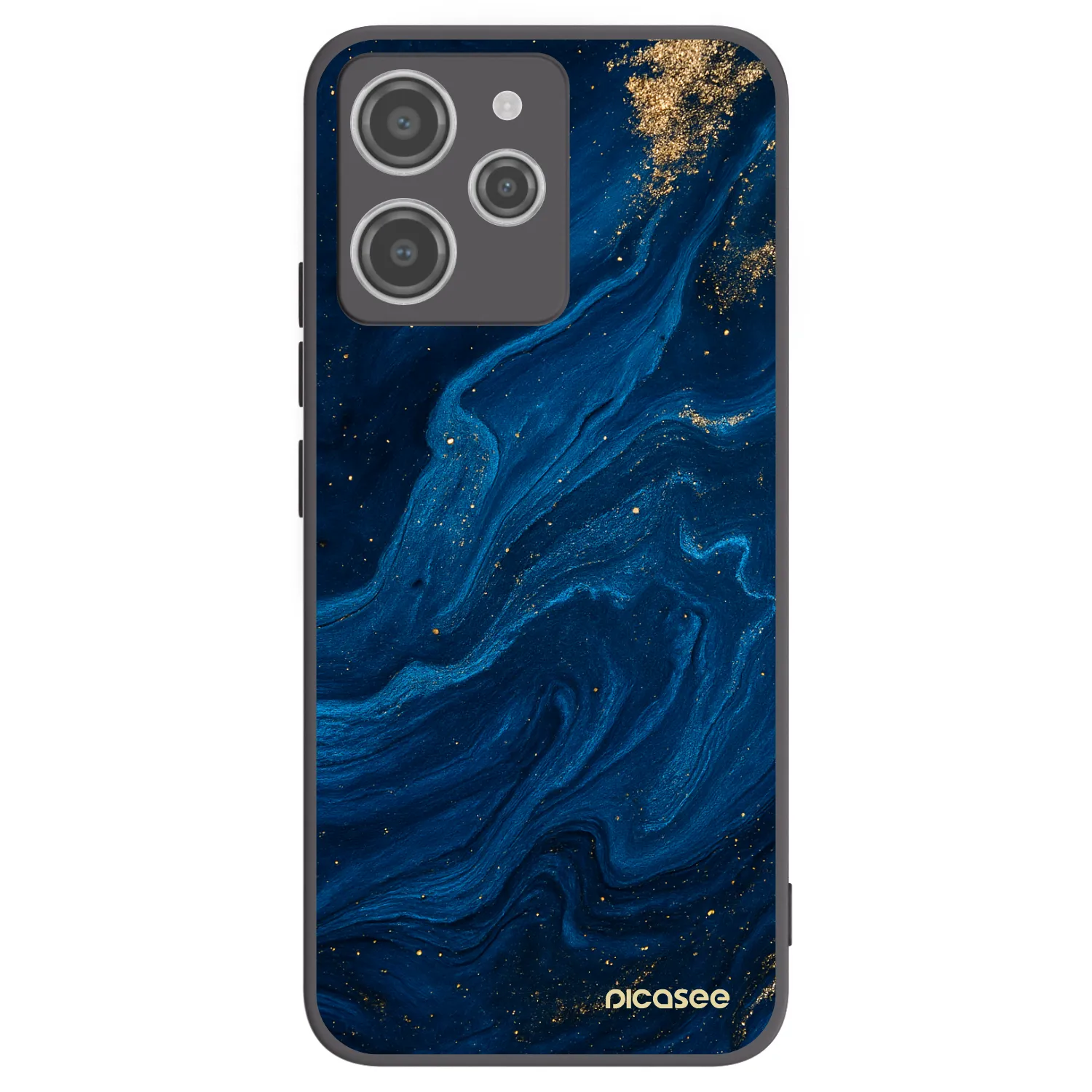 Silikónový čierny obal pre Xiaomi Redmi 12 4G - Blue