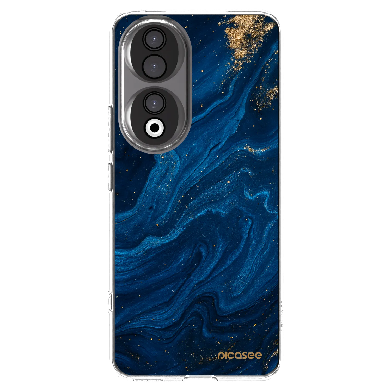Picasee silikónový prehľadný obal pre Honor 90 5G - Blue