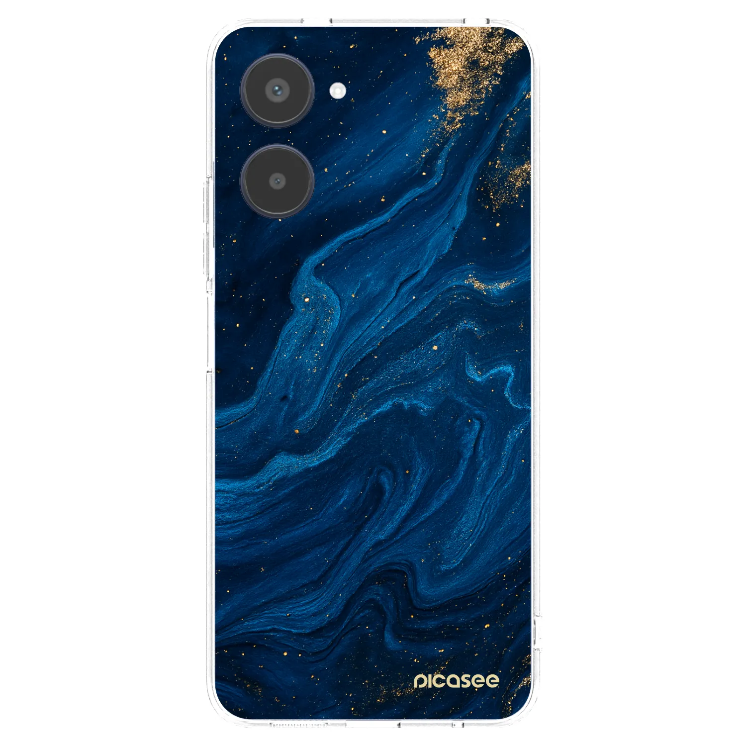 Silikónový prehľadný obal pre Realme 10 4G - Blue