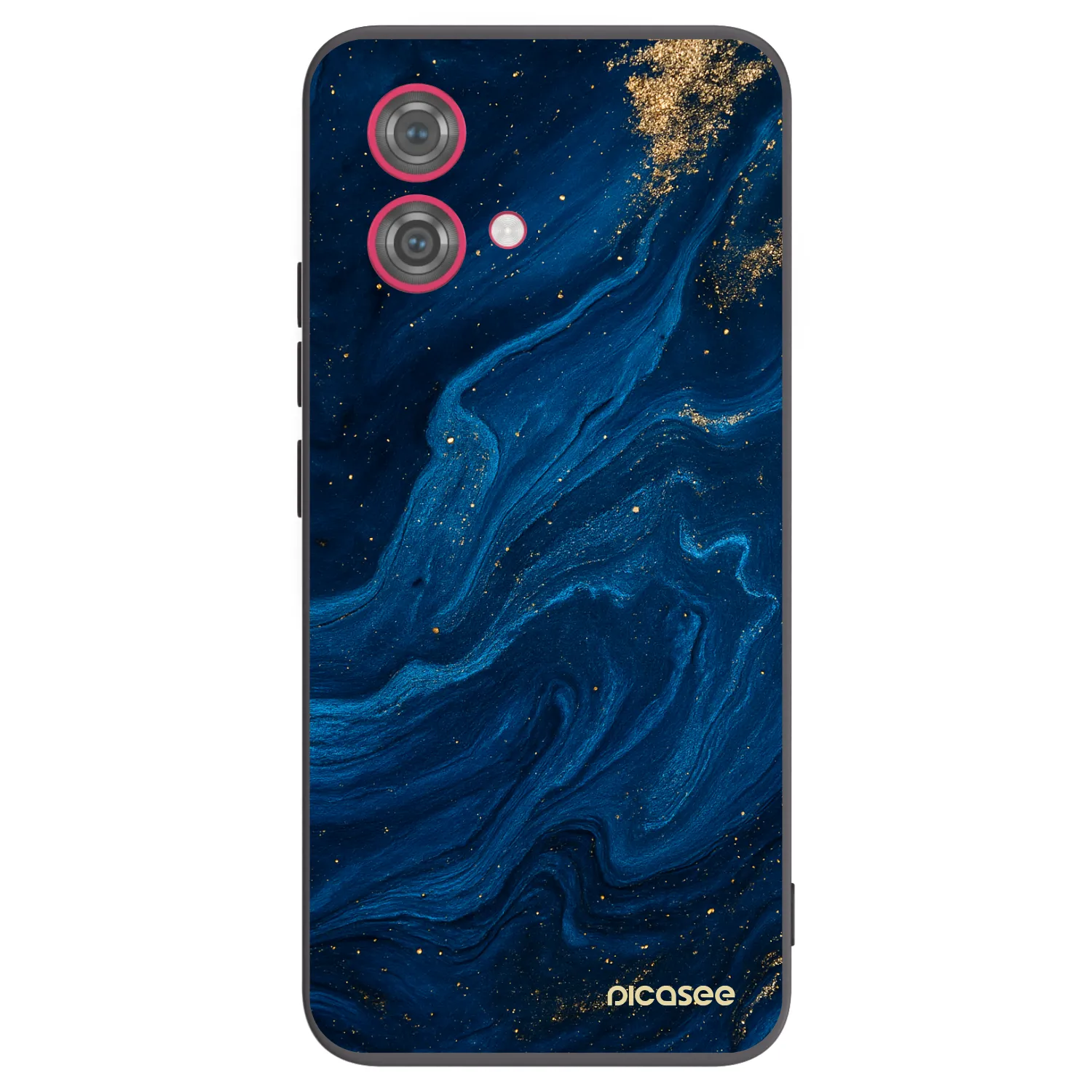Picasee silikónový čierny obal pre Motorola Moto G84 5G - Blue