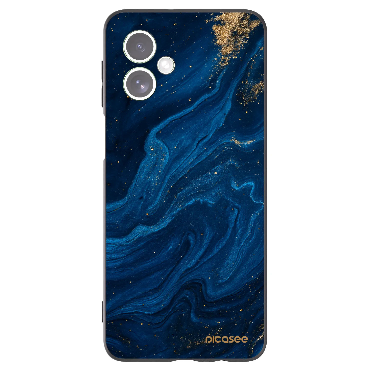 Picasee silikónový čierny obal pre Motorola Moto G54 5G - Blue
