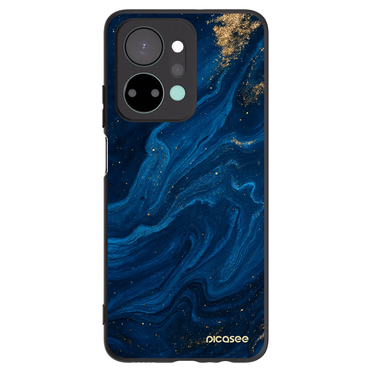Picasee silikónový čierny obal pre Honor X7a - Blue