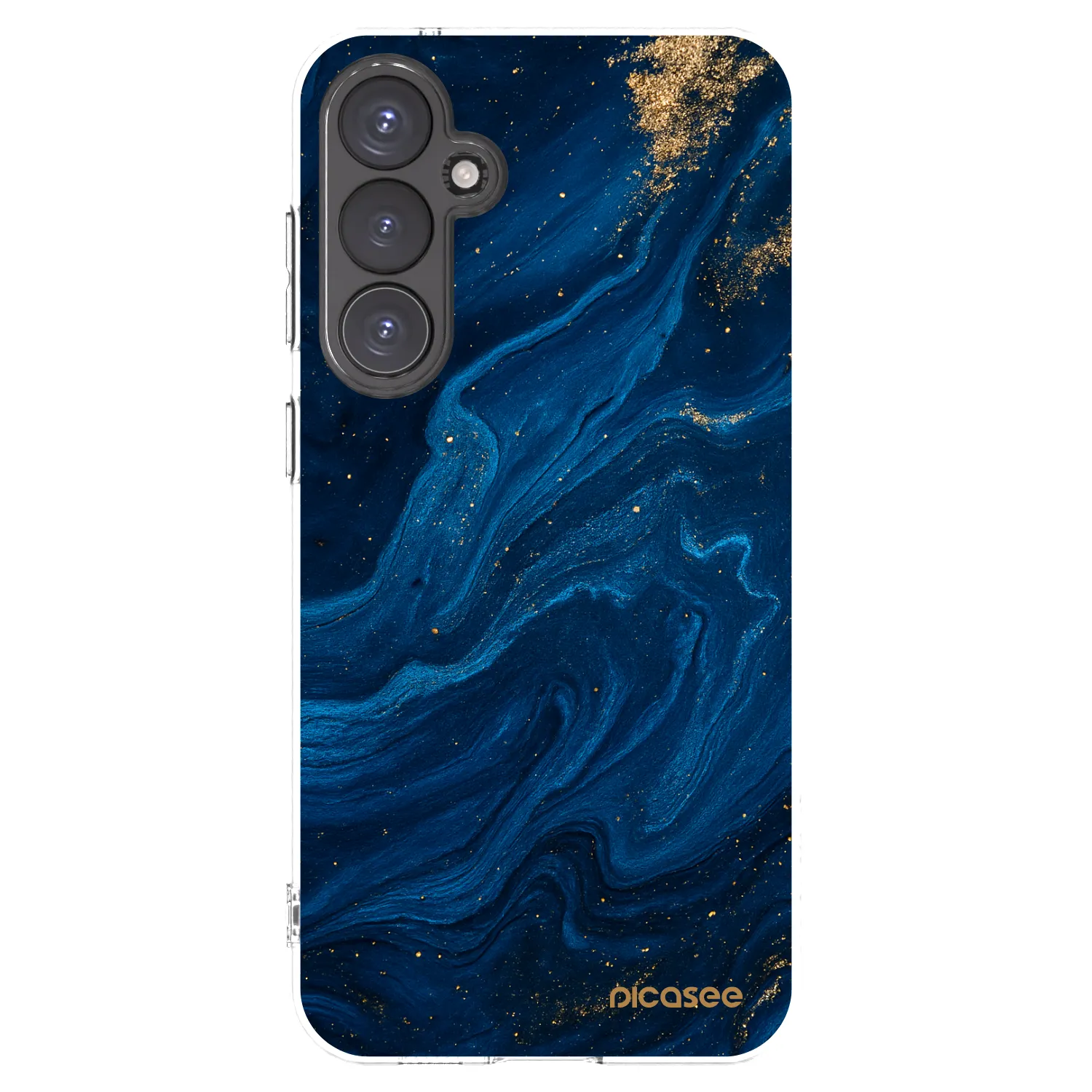 Picasee silikónový prehľadný obal pre Samsung Galaxy S23 FE S711B - Blue