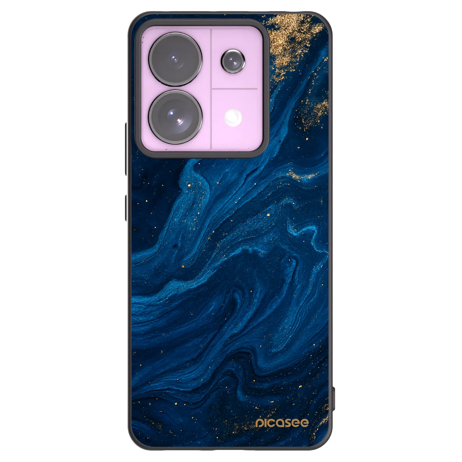 Picasee silikónový čierny obal pre Xiaomi Redmi Note 13 Pro 5G - Blue