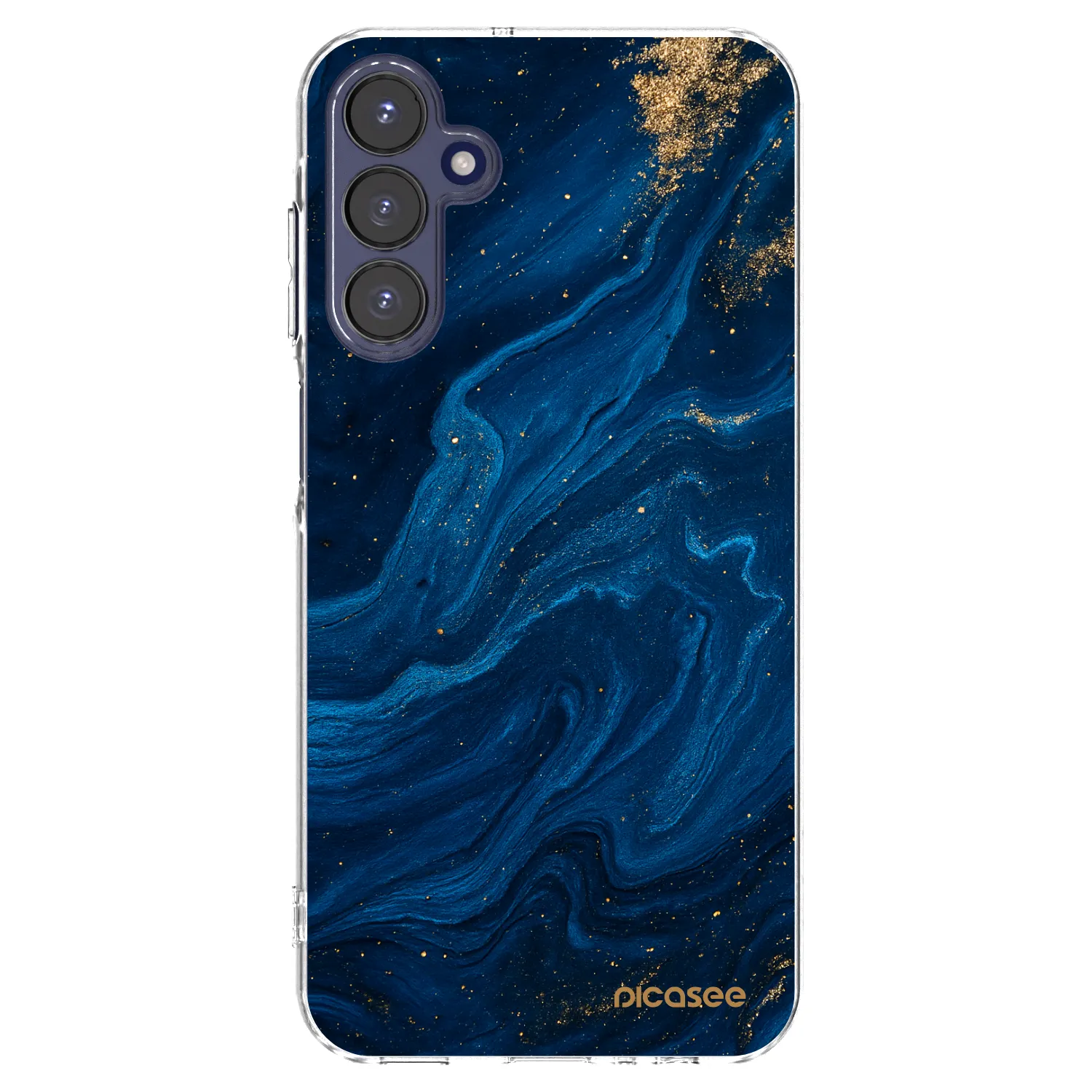 Picasee silikónový prehľadný obal pre Samsung Galaxy A15 A155F 4G - Blue