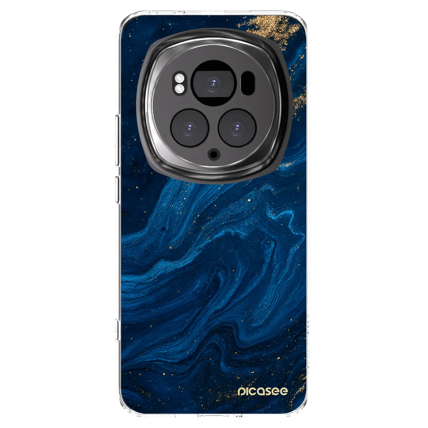 Picasee silikónový prehľadný obal pre Honor Magic6 Pro - Blue