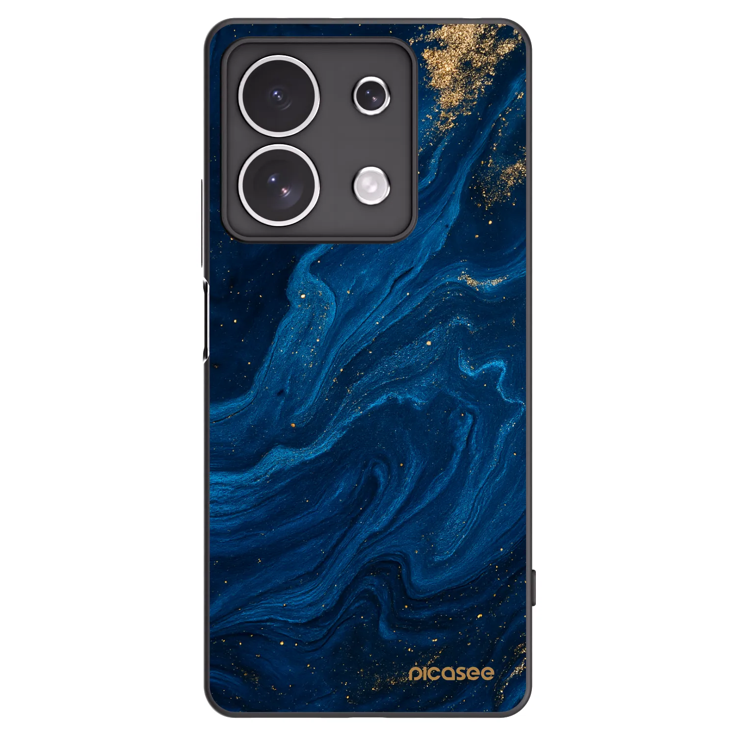Picasee silikónový čierny obal pre Xiaomi Redmi Note 13 4G - Blue