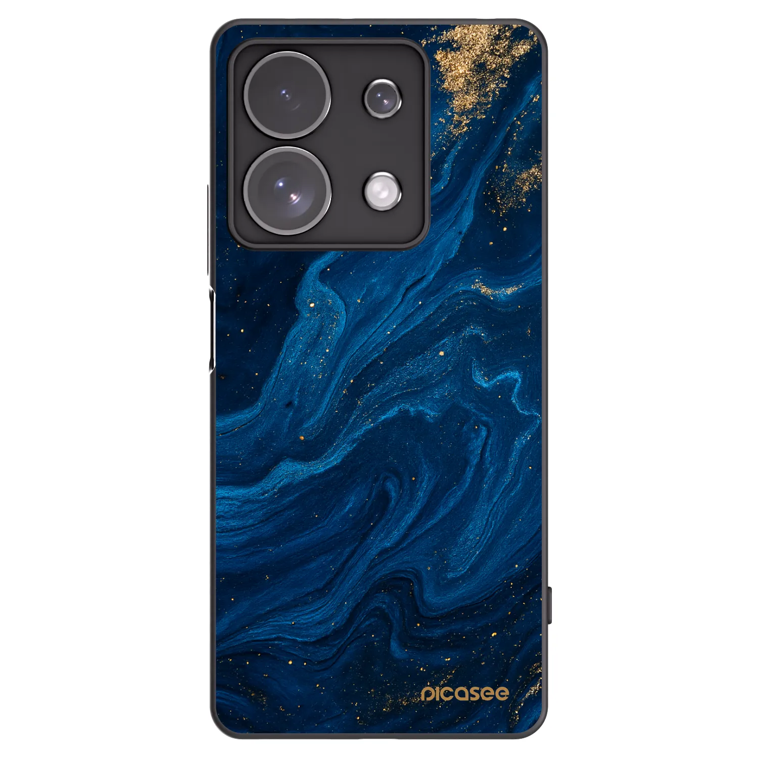Silikónový čierny obal pre Xiaomi Redmi Note 13 Pro 4G - Blue