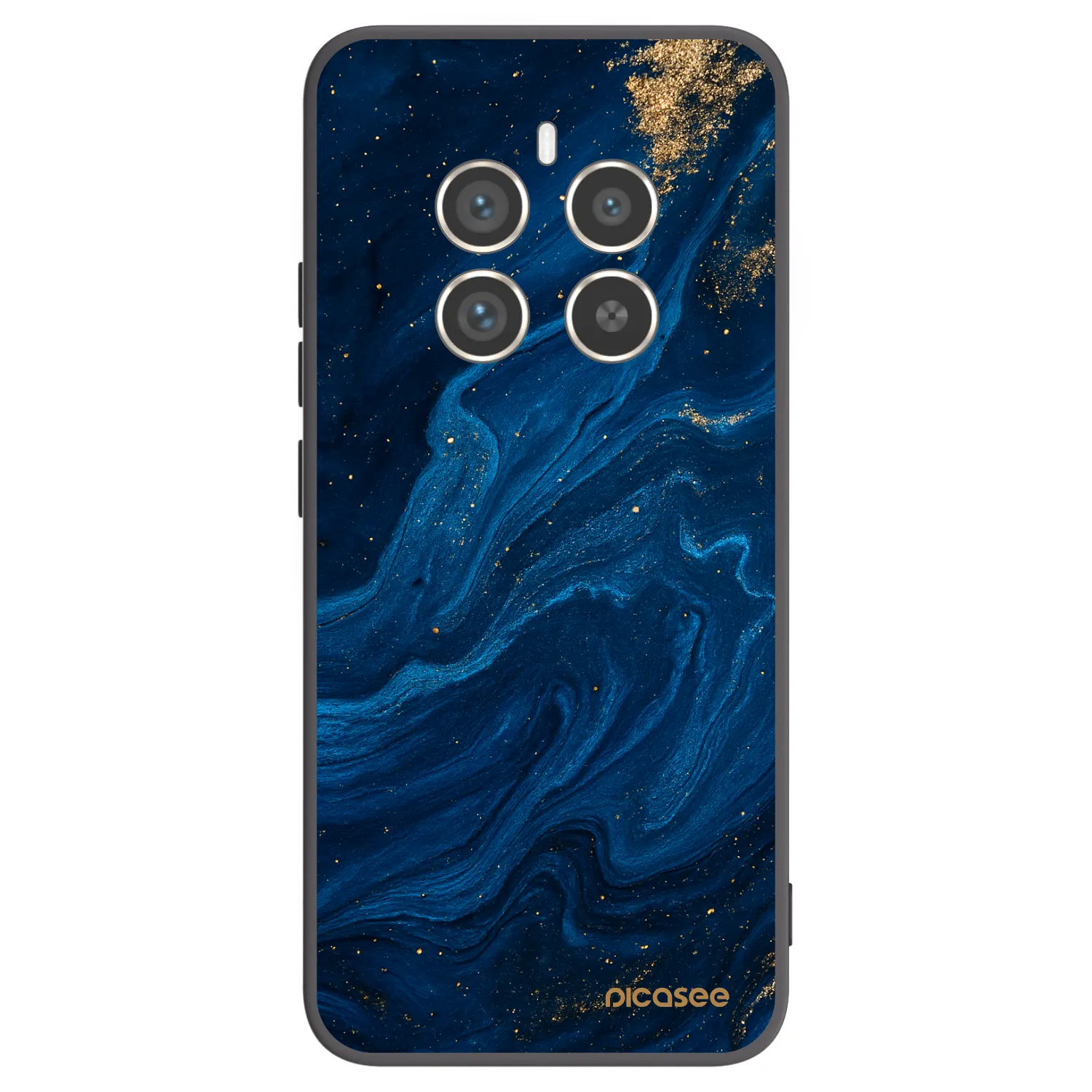 Picasee silikónový čierny obal pre Realme 12 Pro 5G - Blue