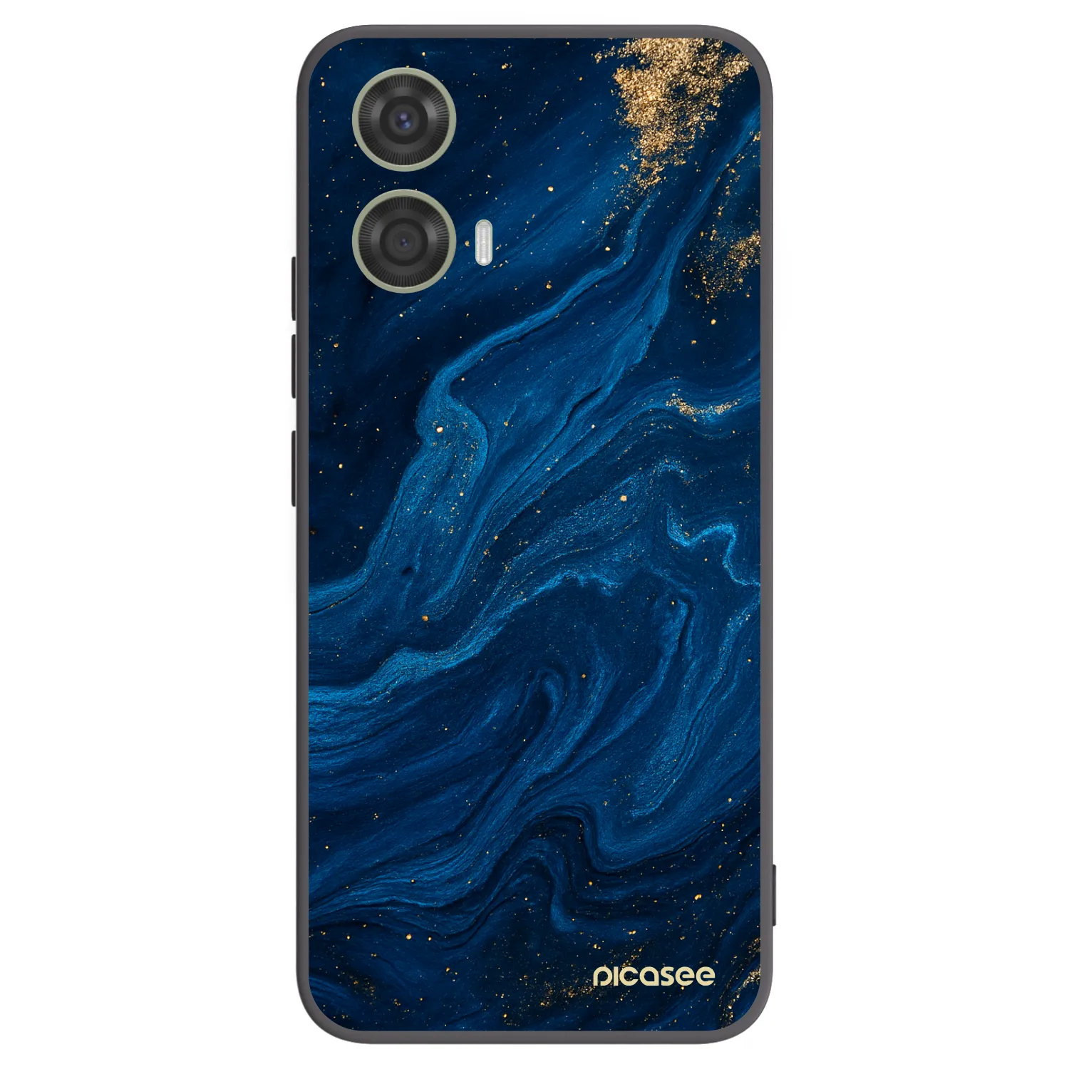 Picasee silikónový čierny obal pre Motorola Moto G24 - Blue