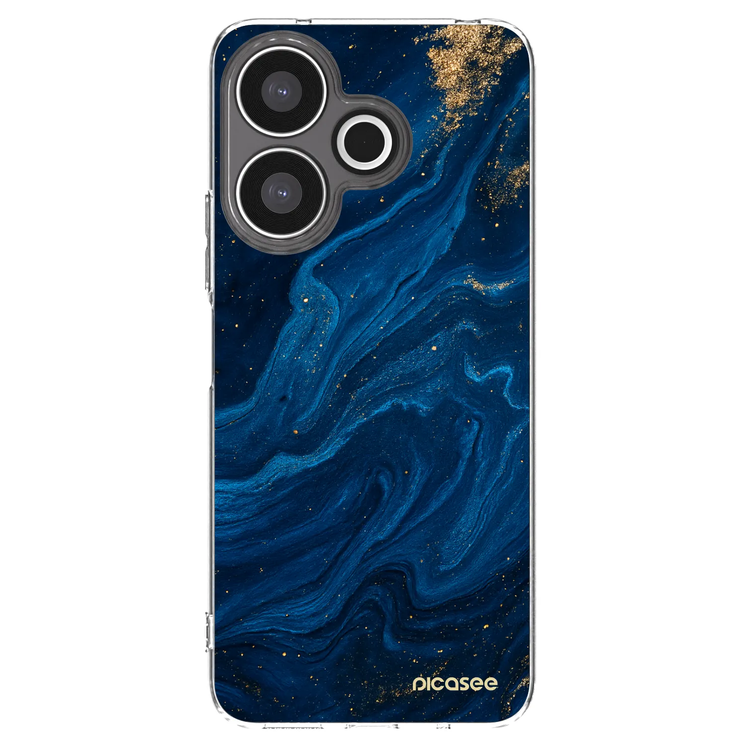 Picasee silikónový prehľadný obal pre Xiaomi Redmi 13 4G - Blue