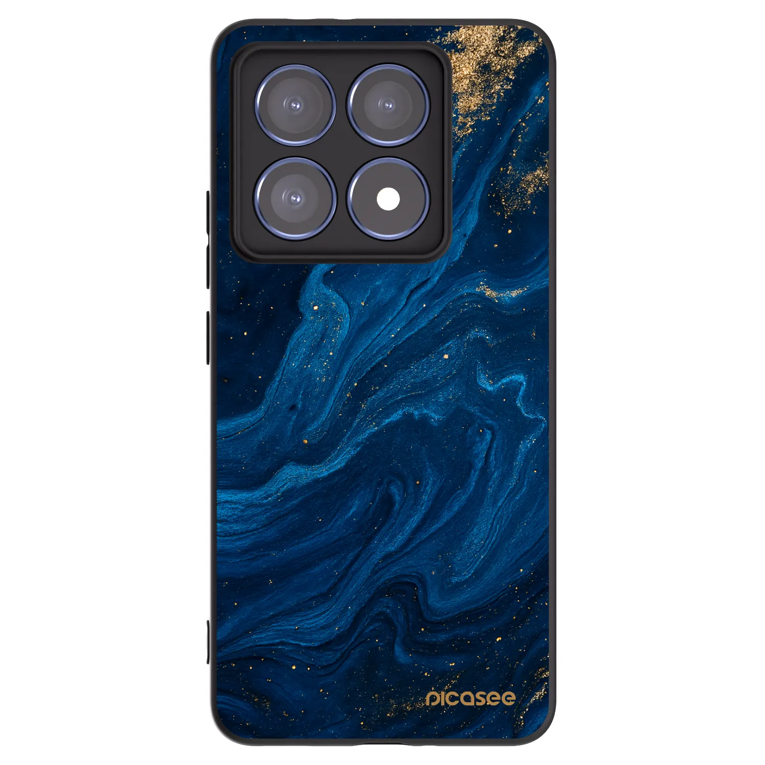 Picasee silikónový čierny obal pre Xiaomi 14T Pro - Blue