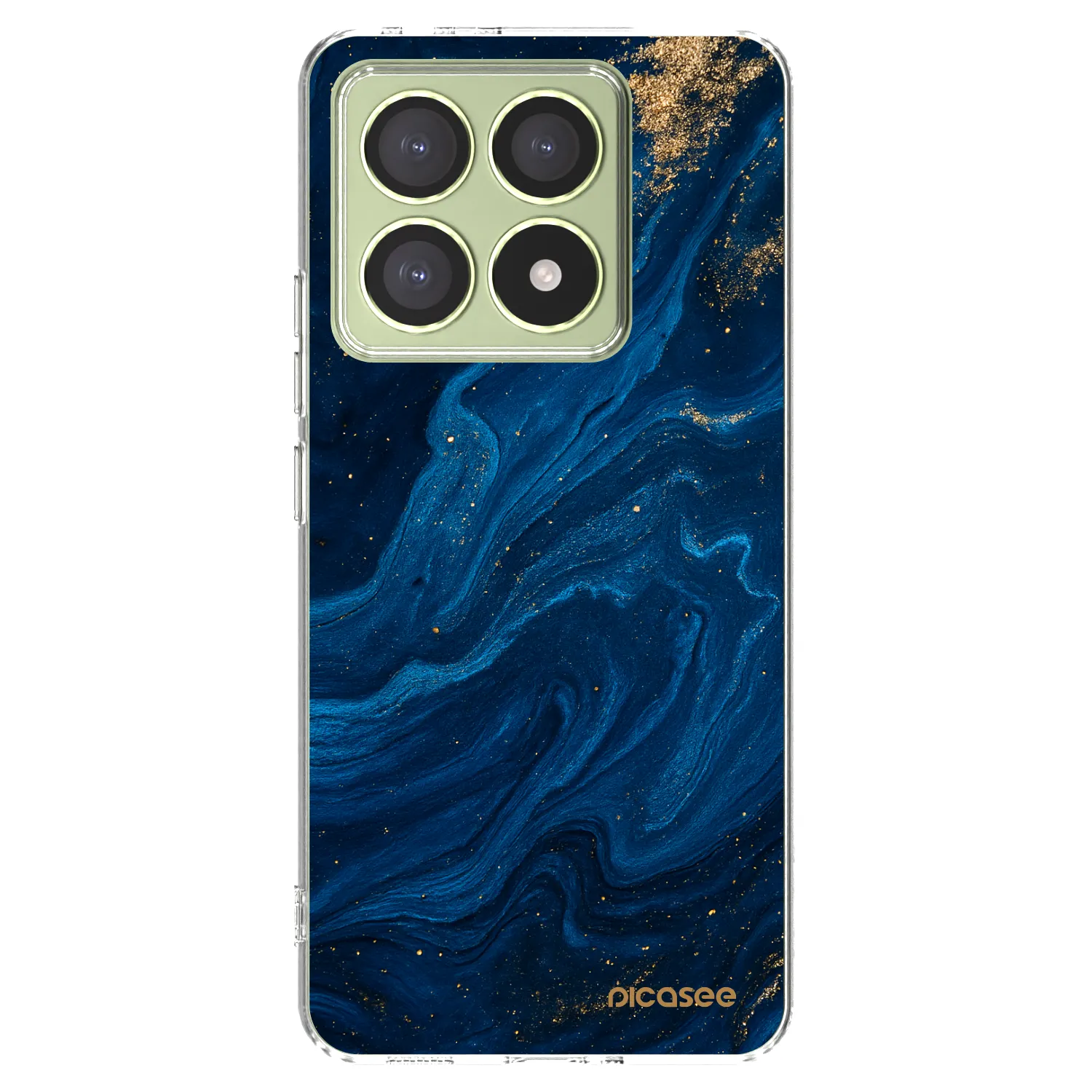 Picasee silikónový prehľadný obal pre Xiaomi 14T - Blue