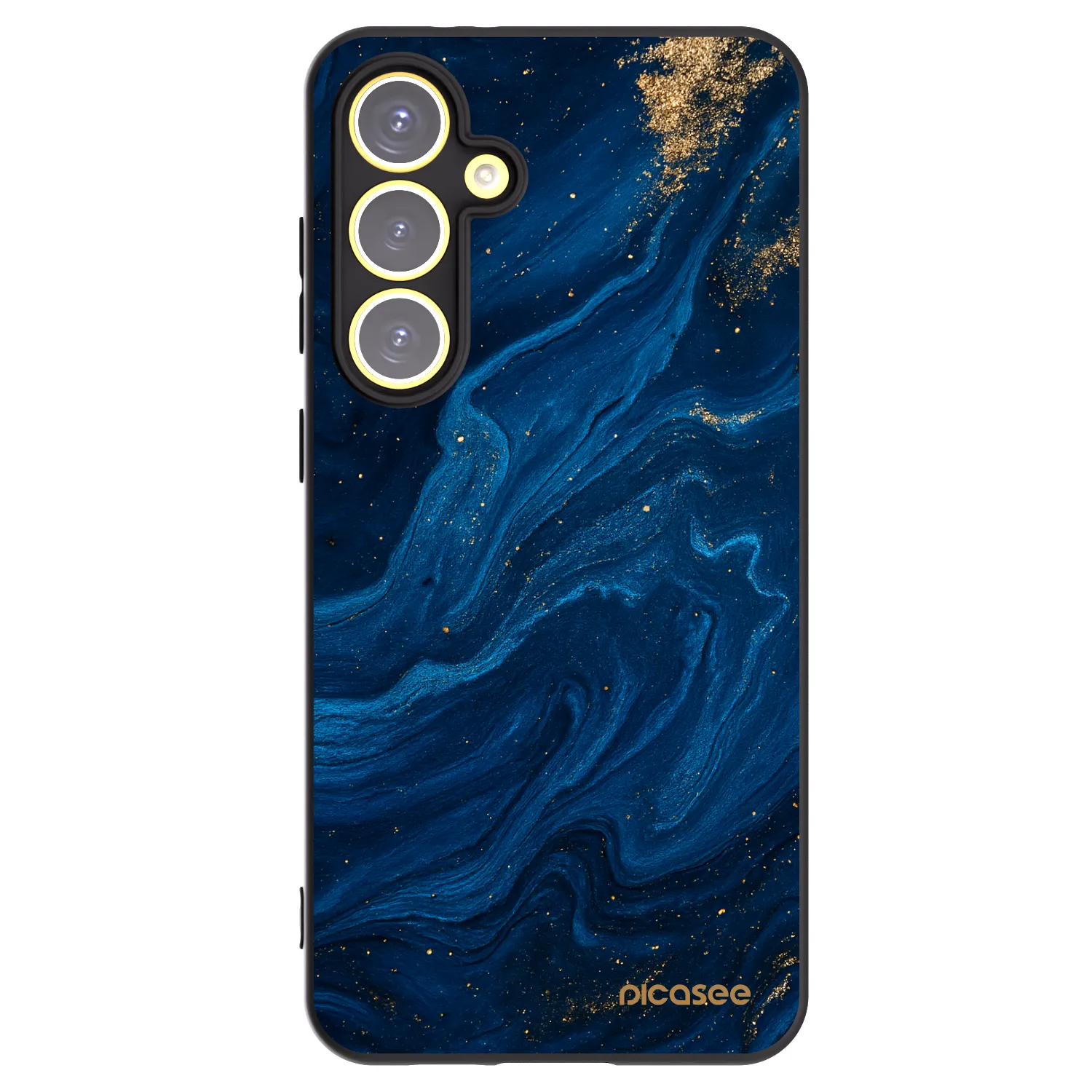 Picasee silikónový čierny obal pre Samsung Galaxy S24 FE S721B - Blue