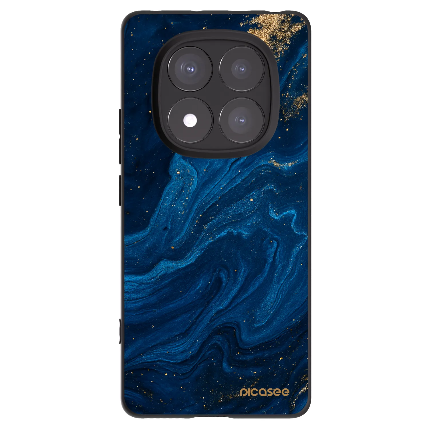 Picasee silikónový čierny obal pre Xiaomi Redmi Note 14 Pro+ 5G - Blue