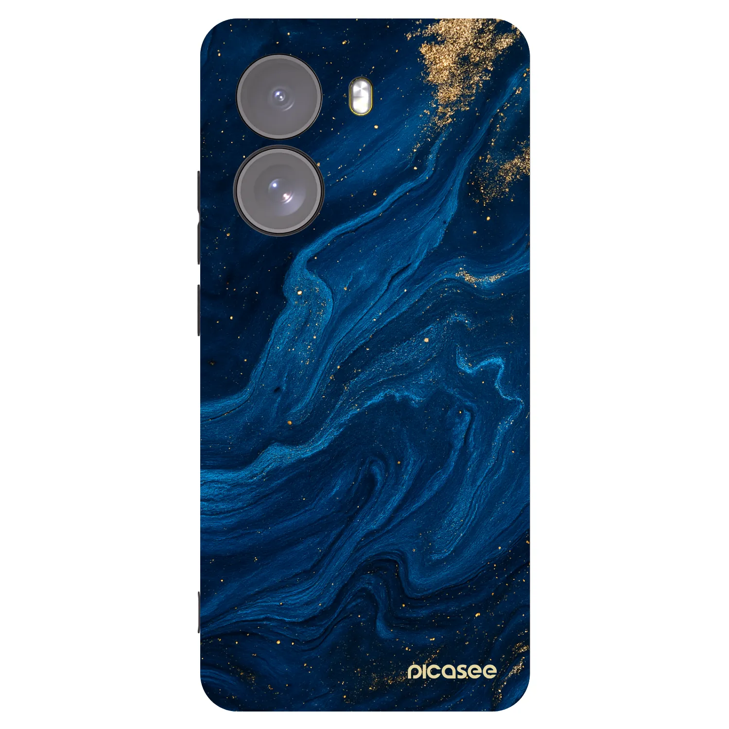 Picasee silikónový čierny obal pre Xiaomi Poco X7 - Blue