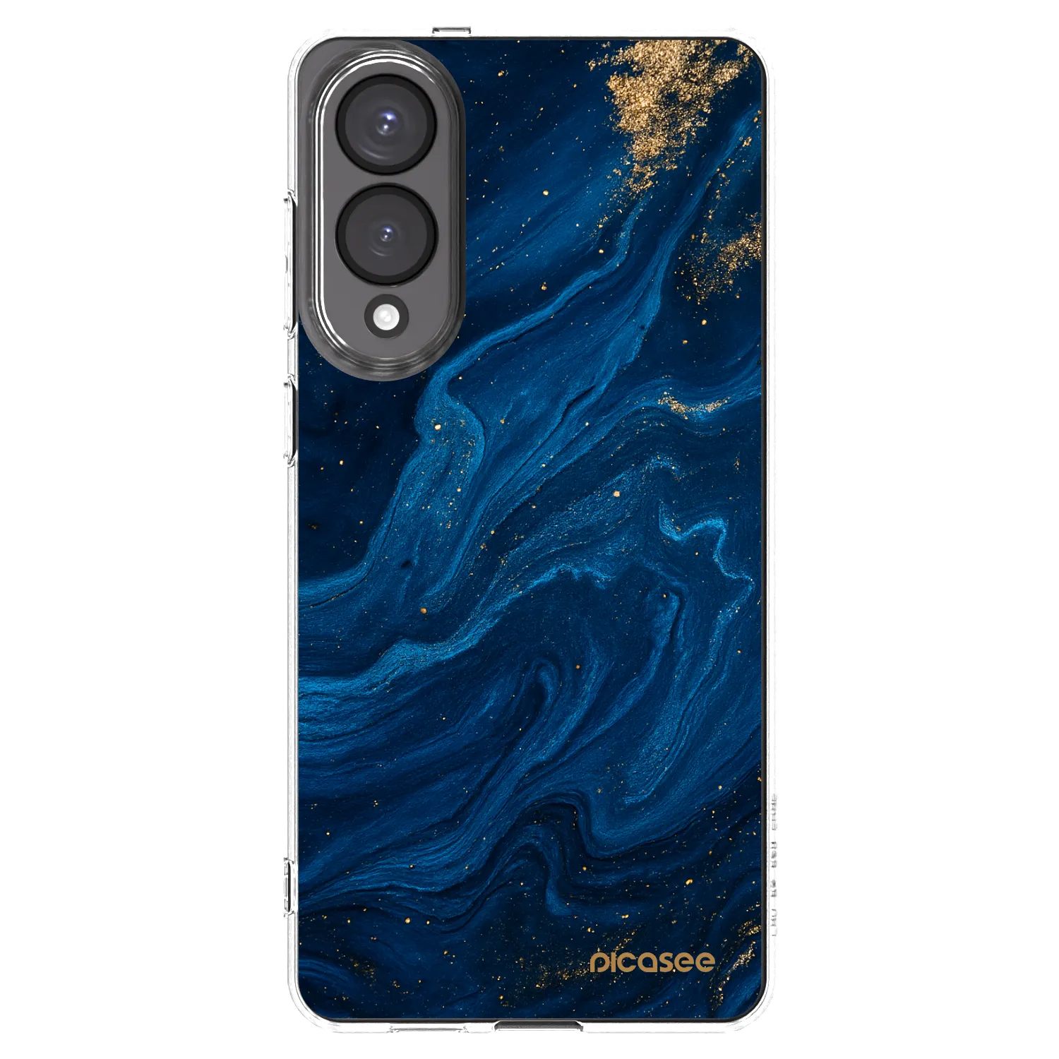 Silikónový prehľadný obal pre Samsung Galaxy S25 Edge 5G - Blue