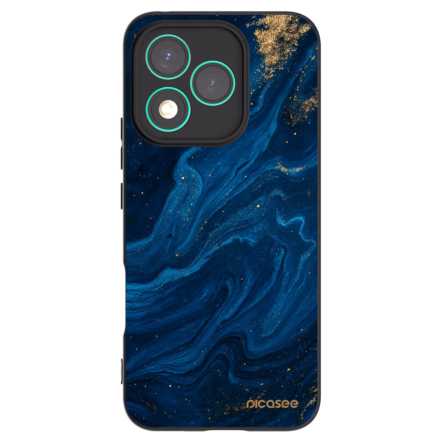 Picasee silikónový čierny obal pre Honor 400 Lite 5G - Blue