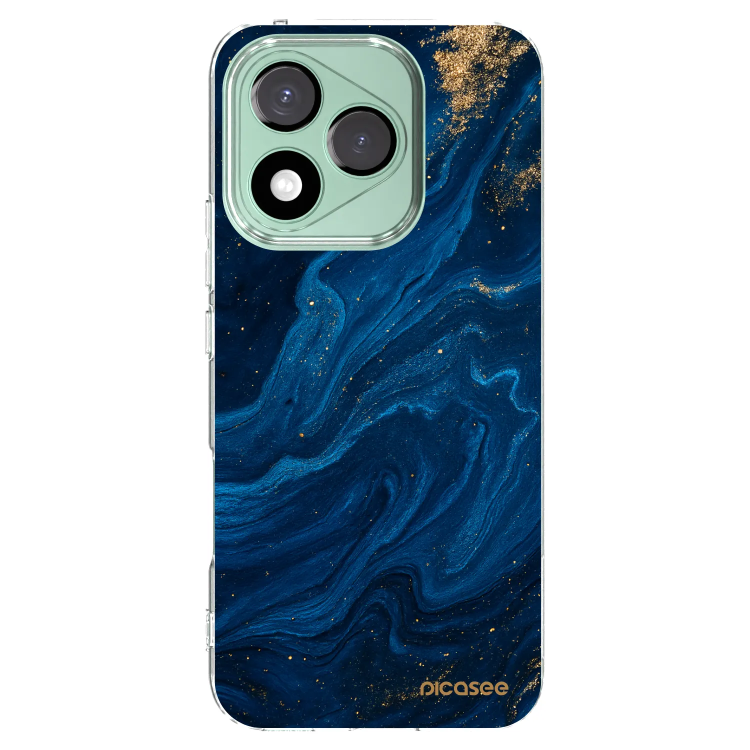 Picasee silikónový prehľadný obal pre Honor 400 Lite 5G - Blue