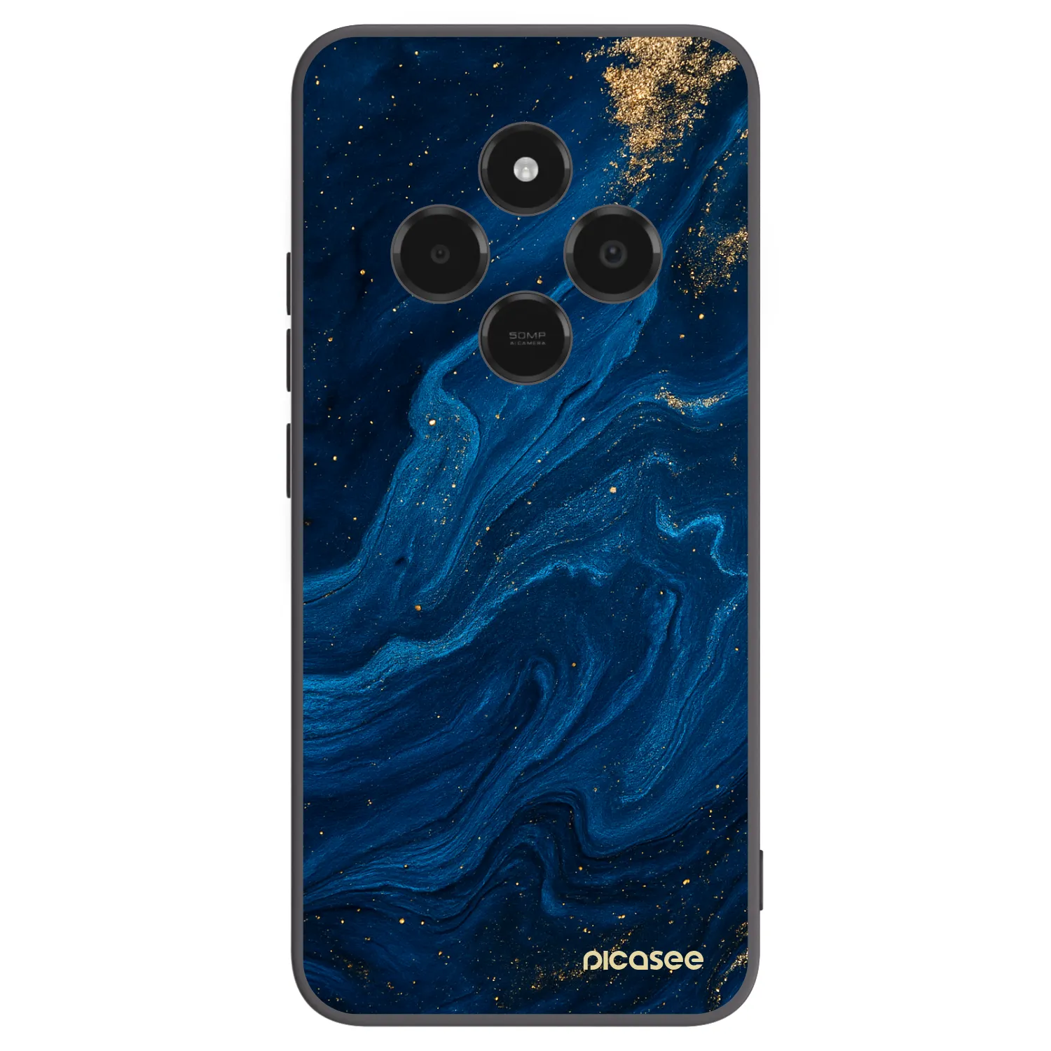 Picasee silikónový čierny obal pre Xiaomi Poco C75 - Blue