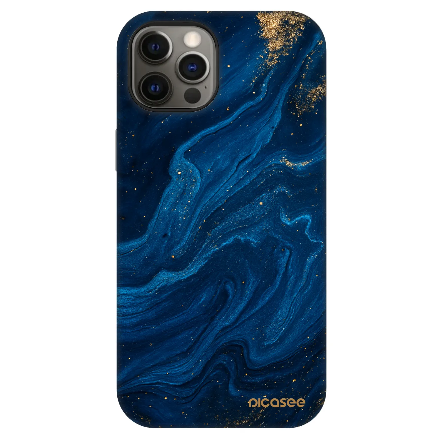 Picasee Fashion Case MagSafe pre Apple iPhone 12 Pro - Blue