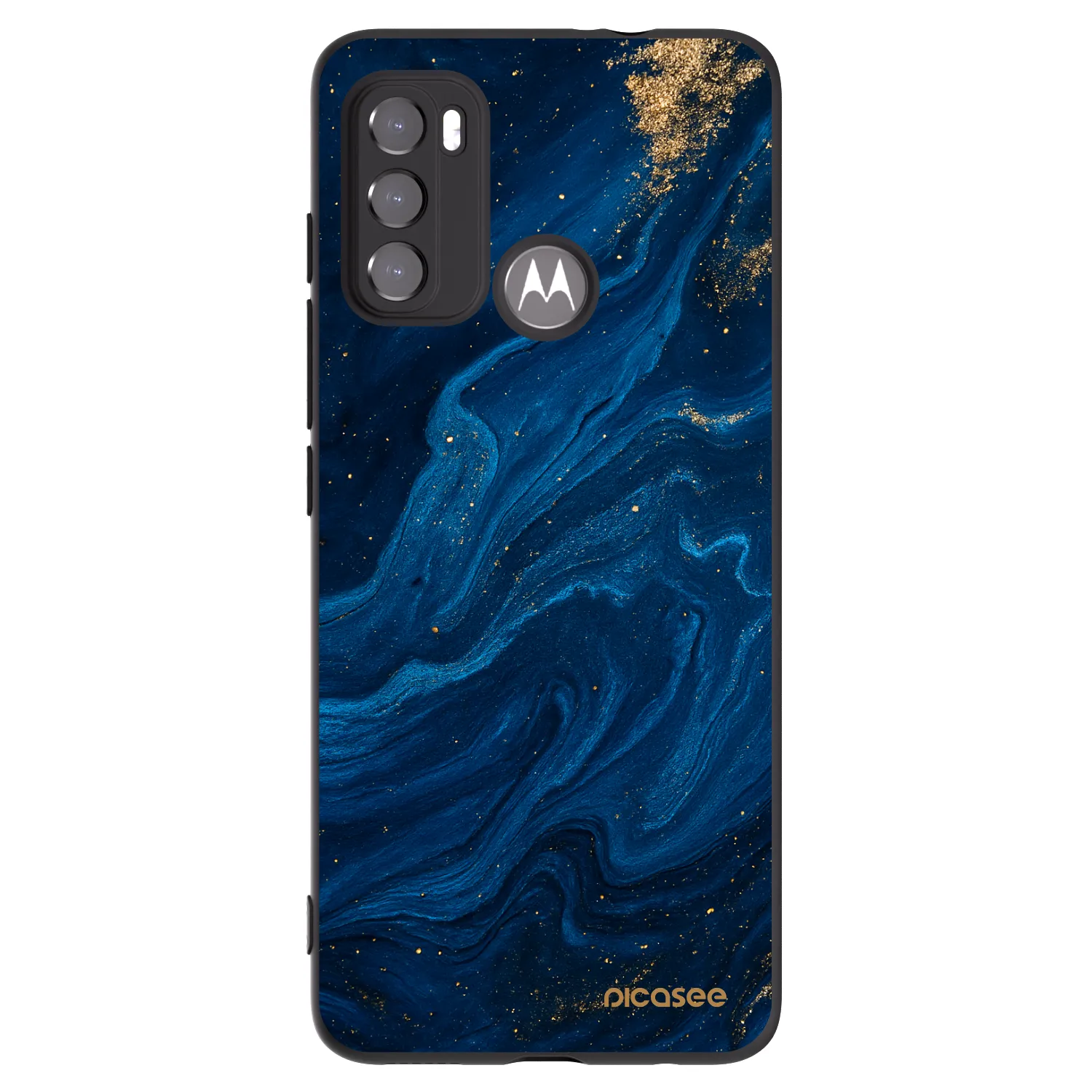 Silikónový čierny obal pre Motorola Edge 60 5G - Blue
