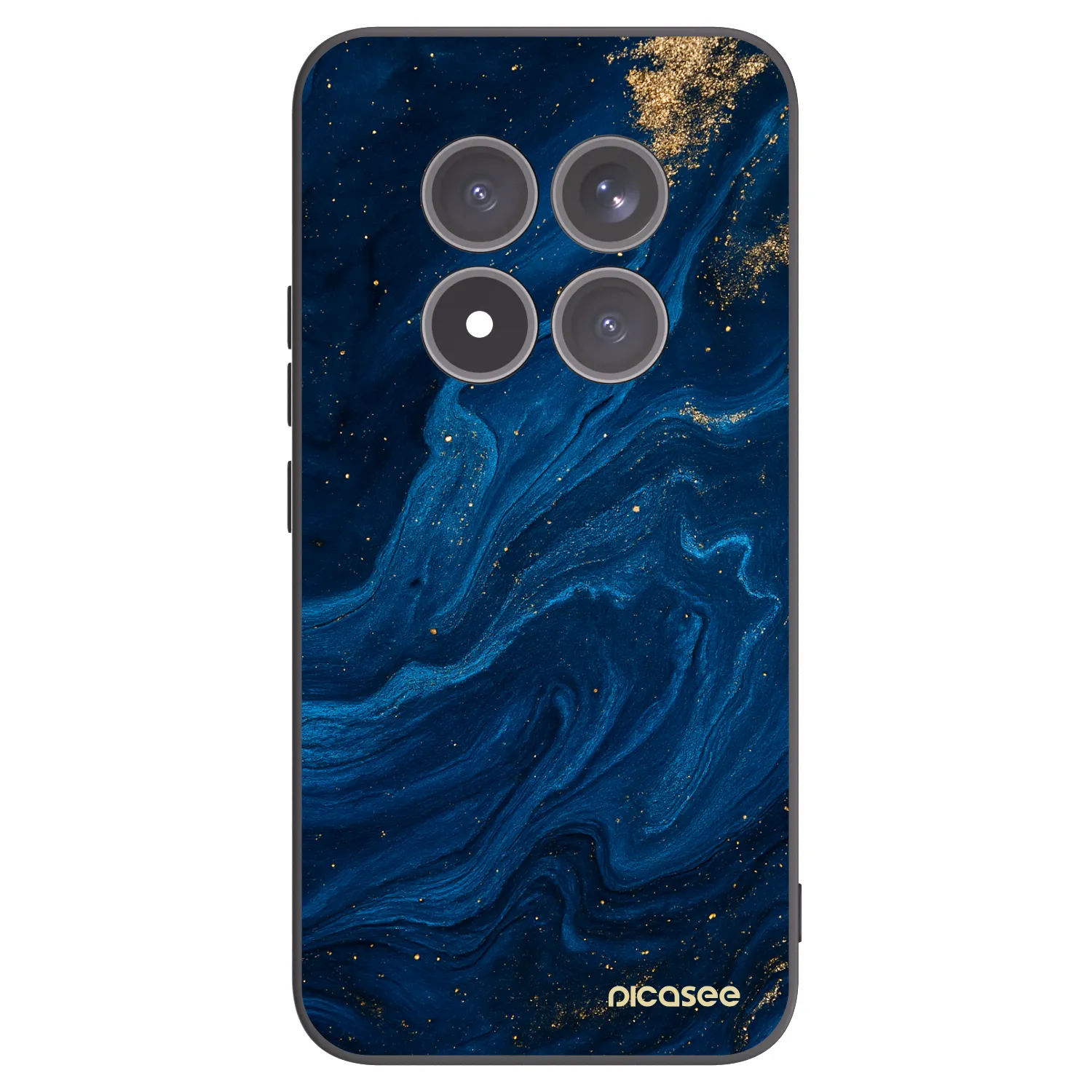 Silikónový čierny obal pre Xiaomi Redmi Note 15 Pro+ - Blue