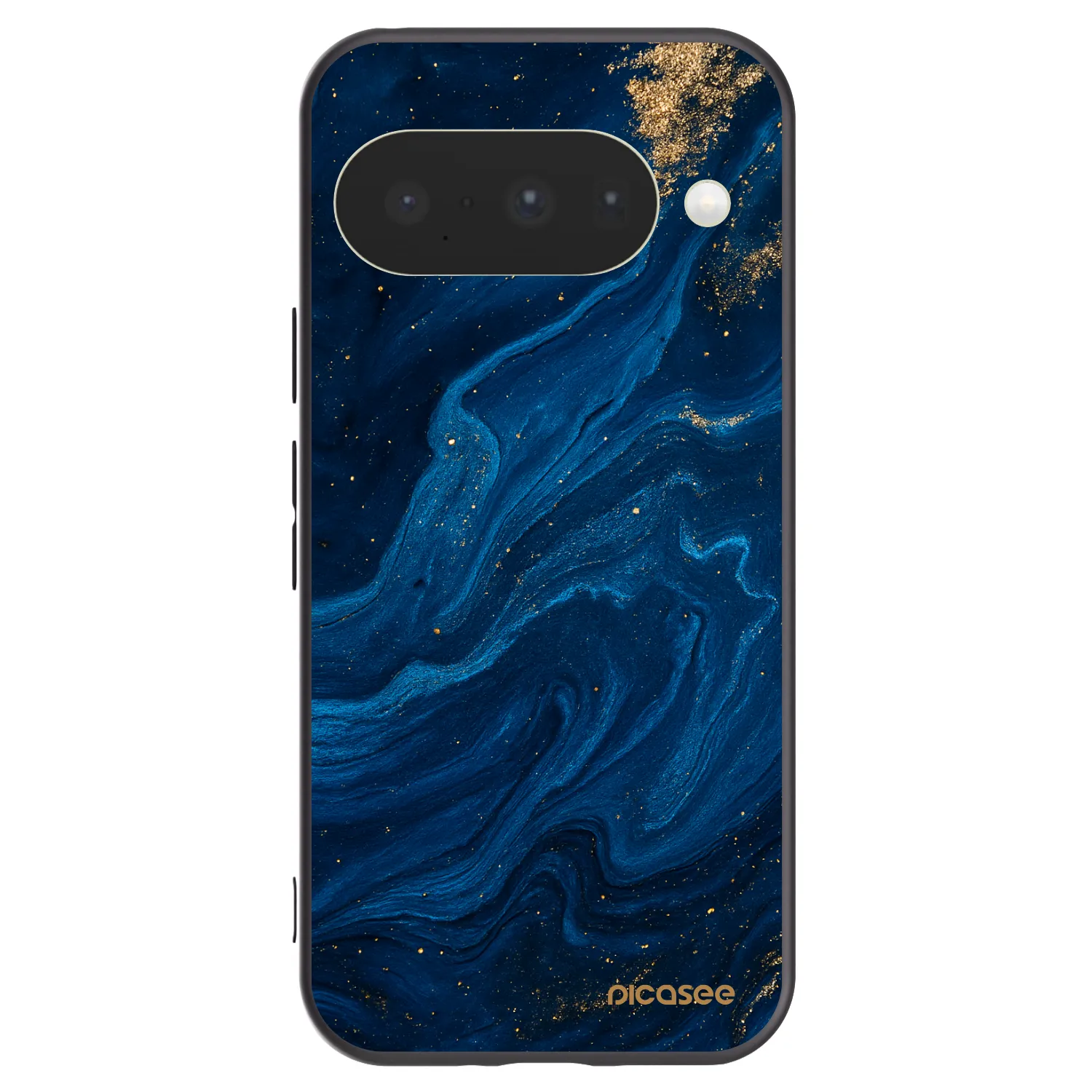 Picasee silikónový čierny obal pre Google Pixel 10 - Blue