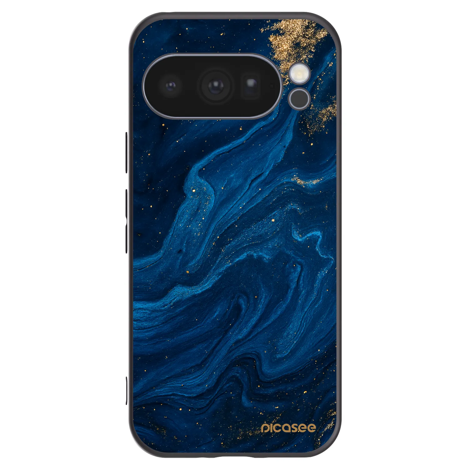 Picasee silikónový čierny obal pre Google Pixel 10 Pro - Blue