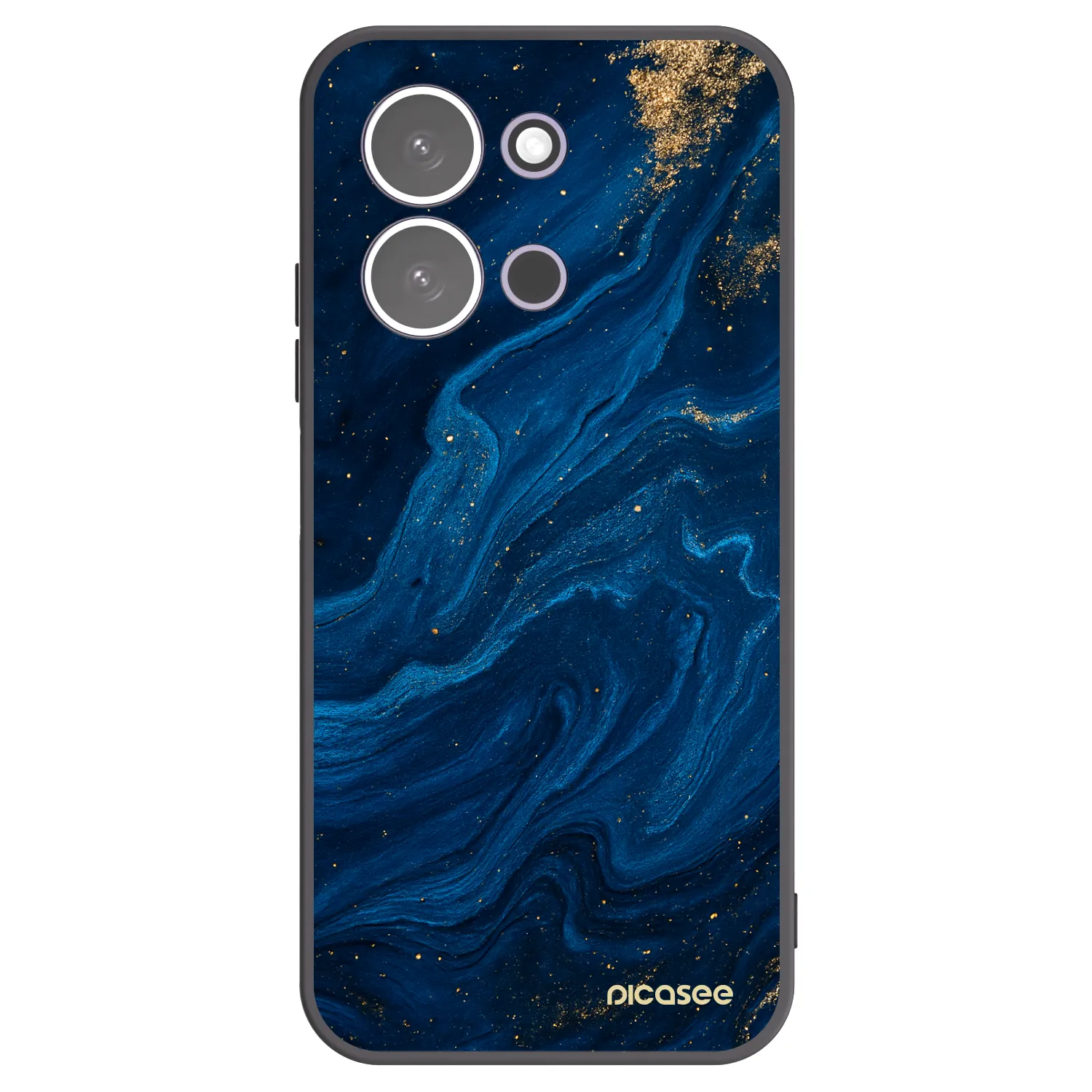 Picasee silikónový čierny obal pre Xiaomi Redmi 15C 5G - Blue