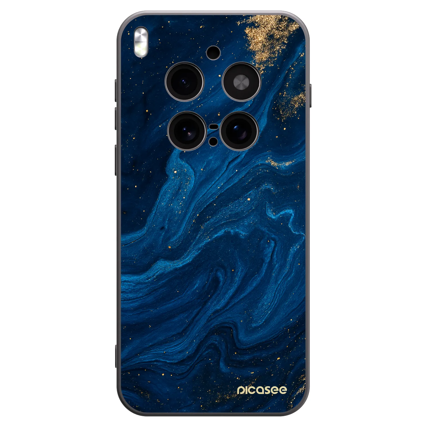 Picasee silikónový čierny obal pre Vivo X300 Pro - Blue