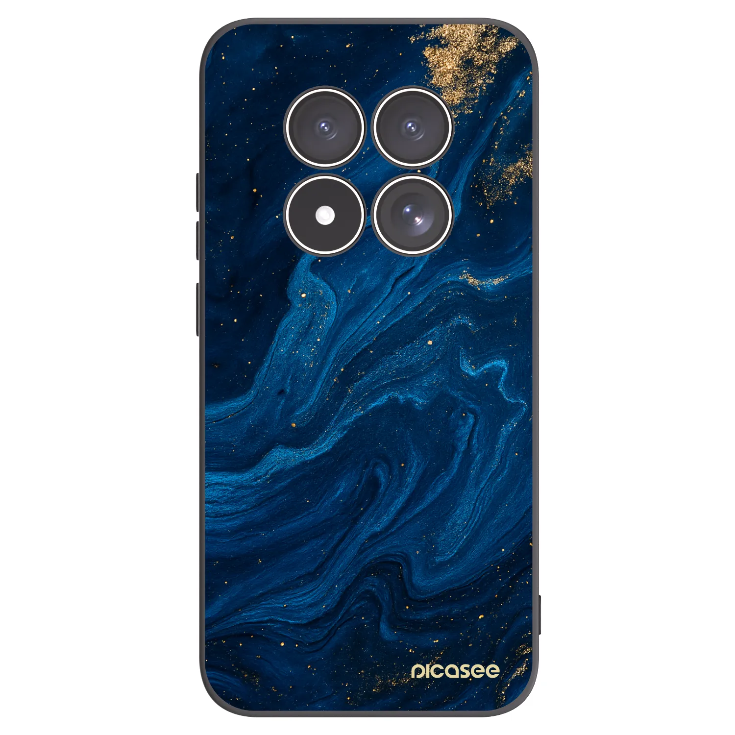Picasee silikónový čierny obal pre Xiaomi Redmi Note 15 Pro 5G - Blue