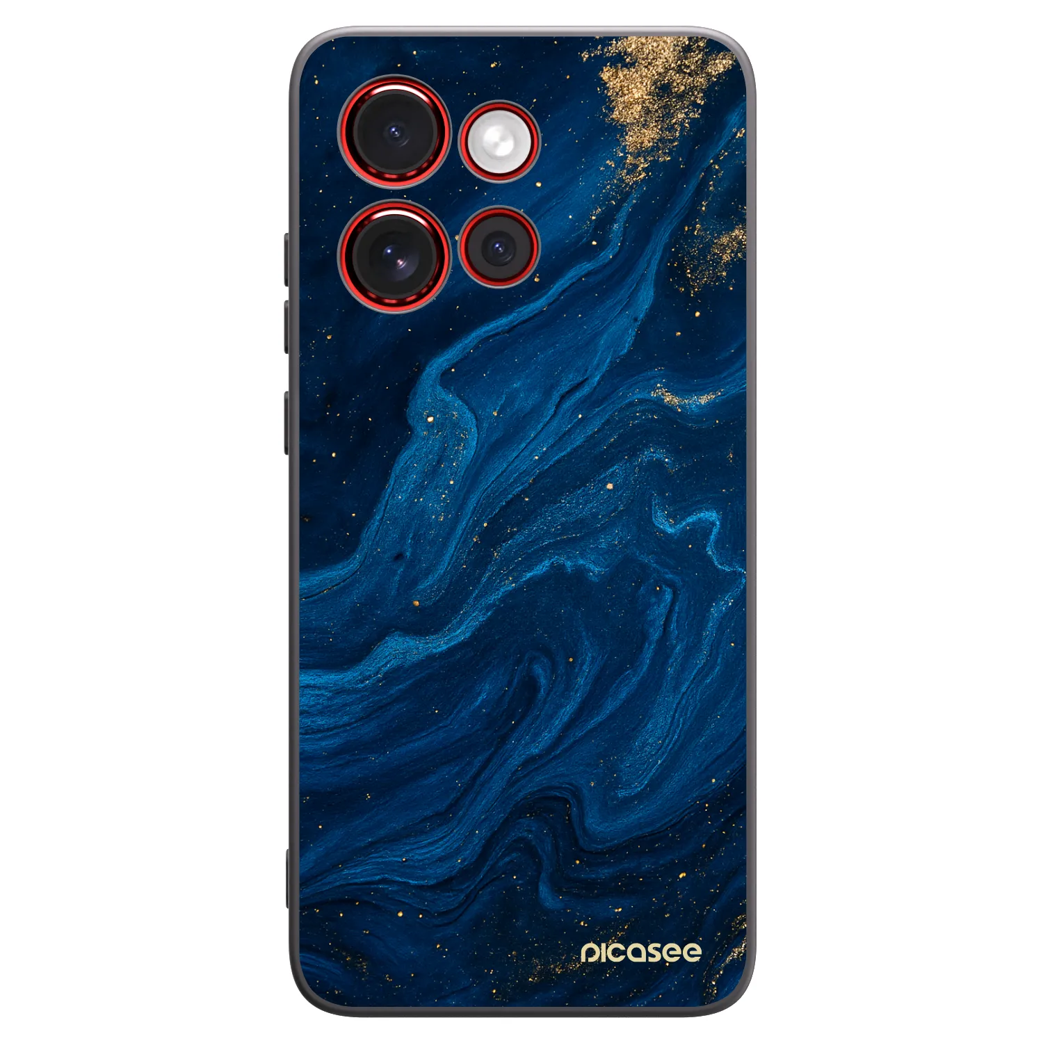 Picasee silikónový čierny obal pre Motorola Edge 60 Neo 5G - Blue