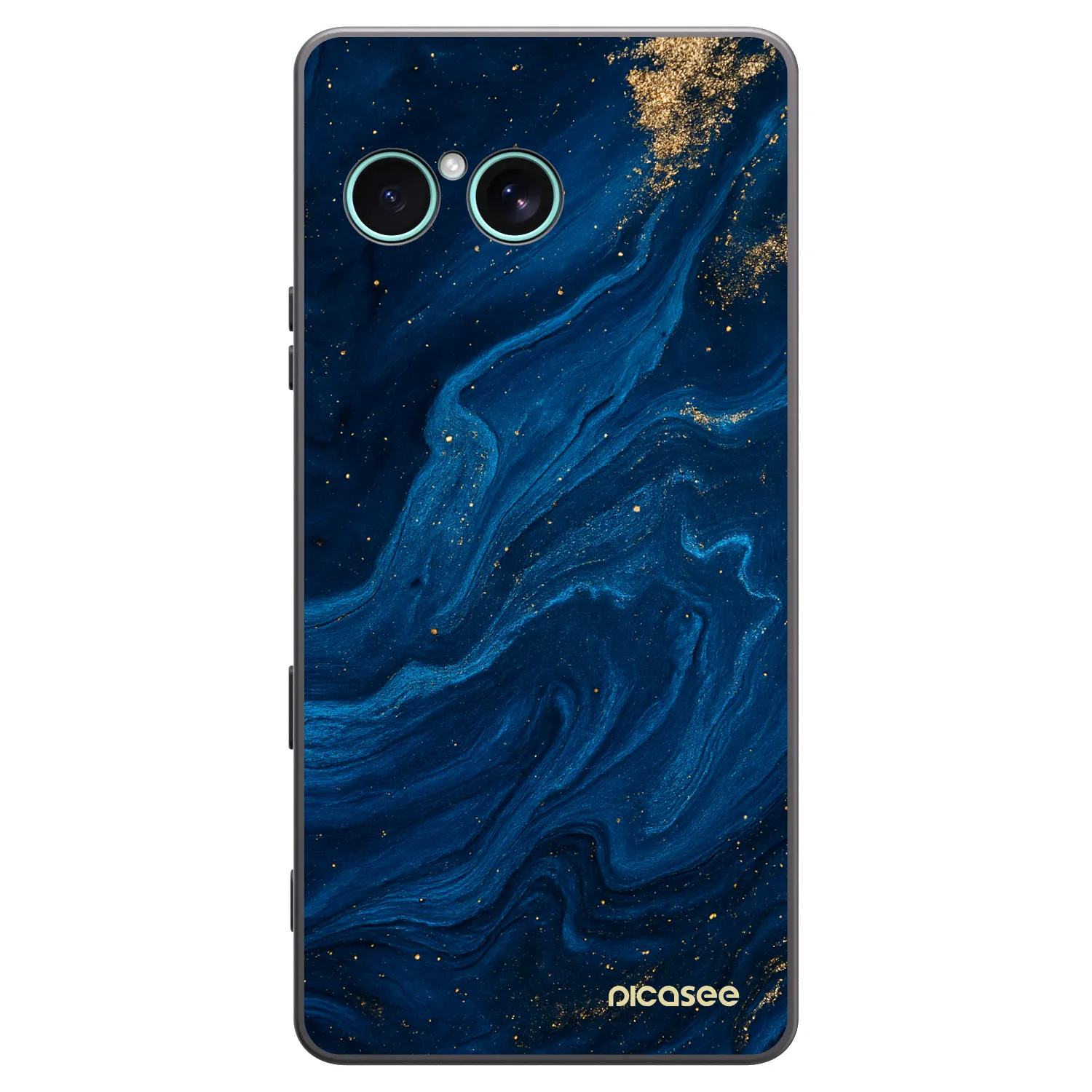 Picasee silikónový čierny obal pre Sony Xperia 10 VII - Blue