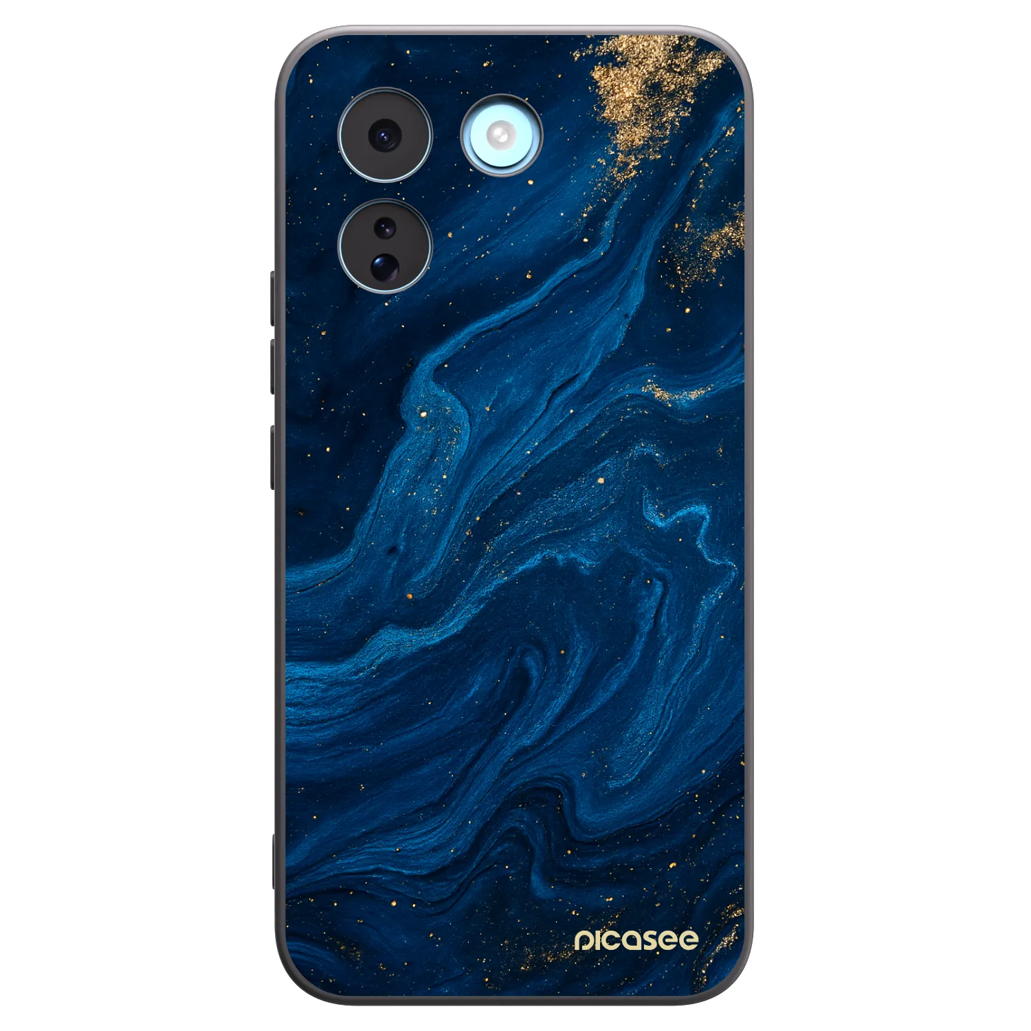 Picasee silikónový čierny obal pre Xiaomi Redmi Note 17 Pro MAX 5G - Blue