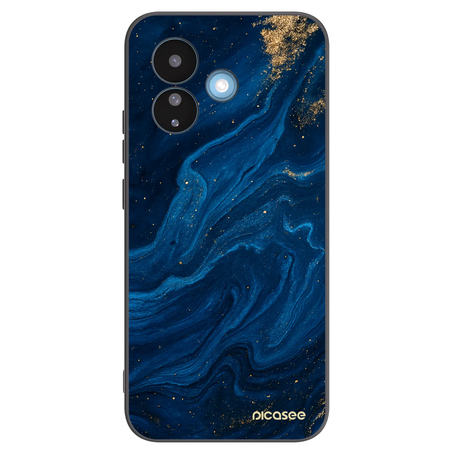Picasee silikónový čierny obal pre Xiaomi Redmi Note 17 Pro 5G - Blue