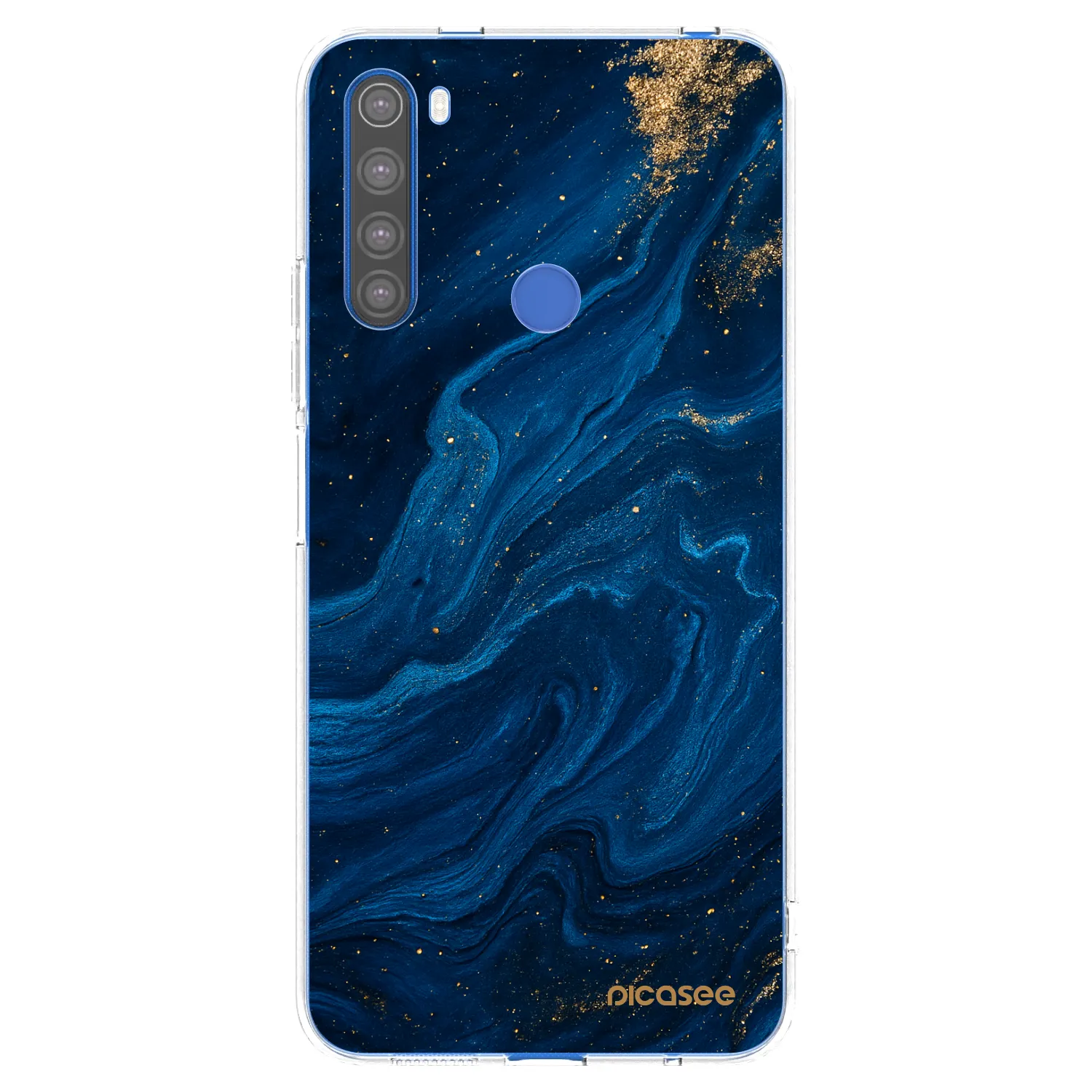 Silikónový prehľadný obal pre Xiaomi Redmi Note 8T - Blue