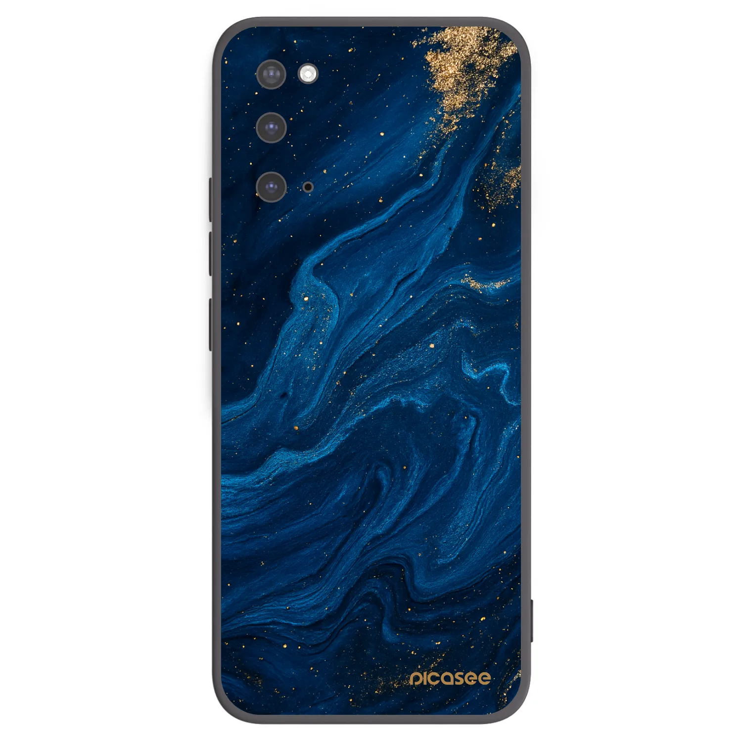 Picasee silikónový čierny obal pre Samsung Galaxy S20 G980F - Blue