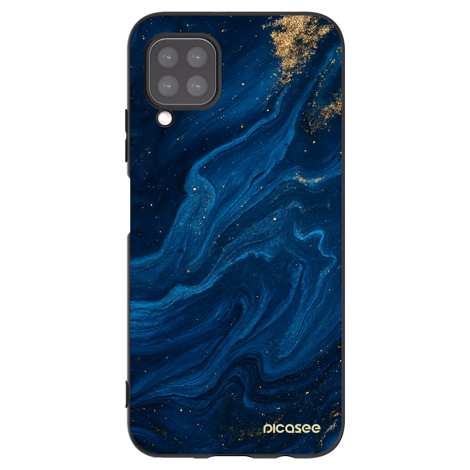 Picasee silikónový čierny obal pre Huawei P40 Lite - Blue