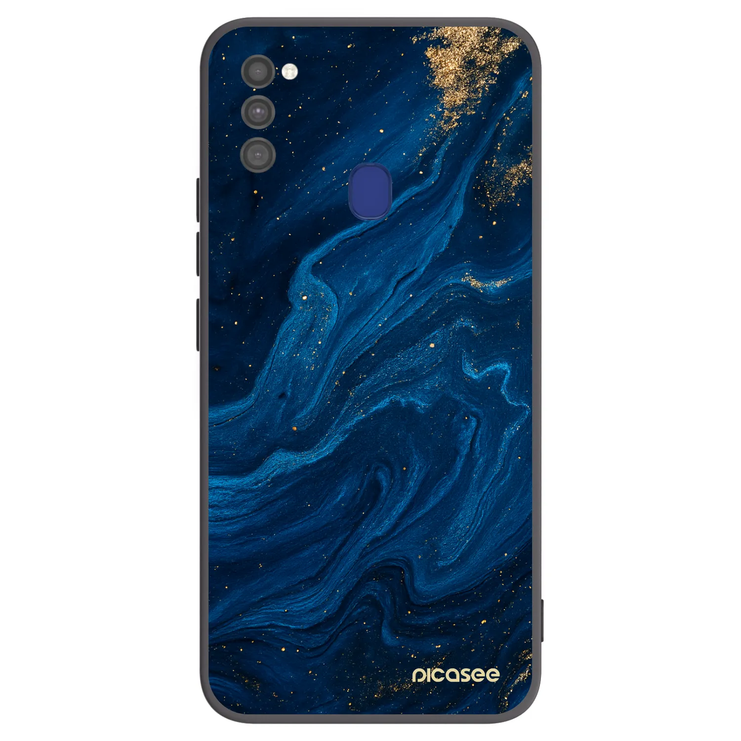 Picasee silikónový čierny obal pre Samsung Galaxy M21 M215F - Blue