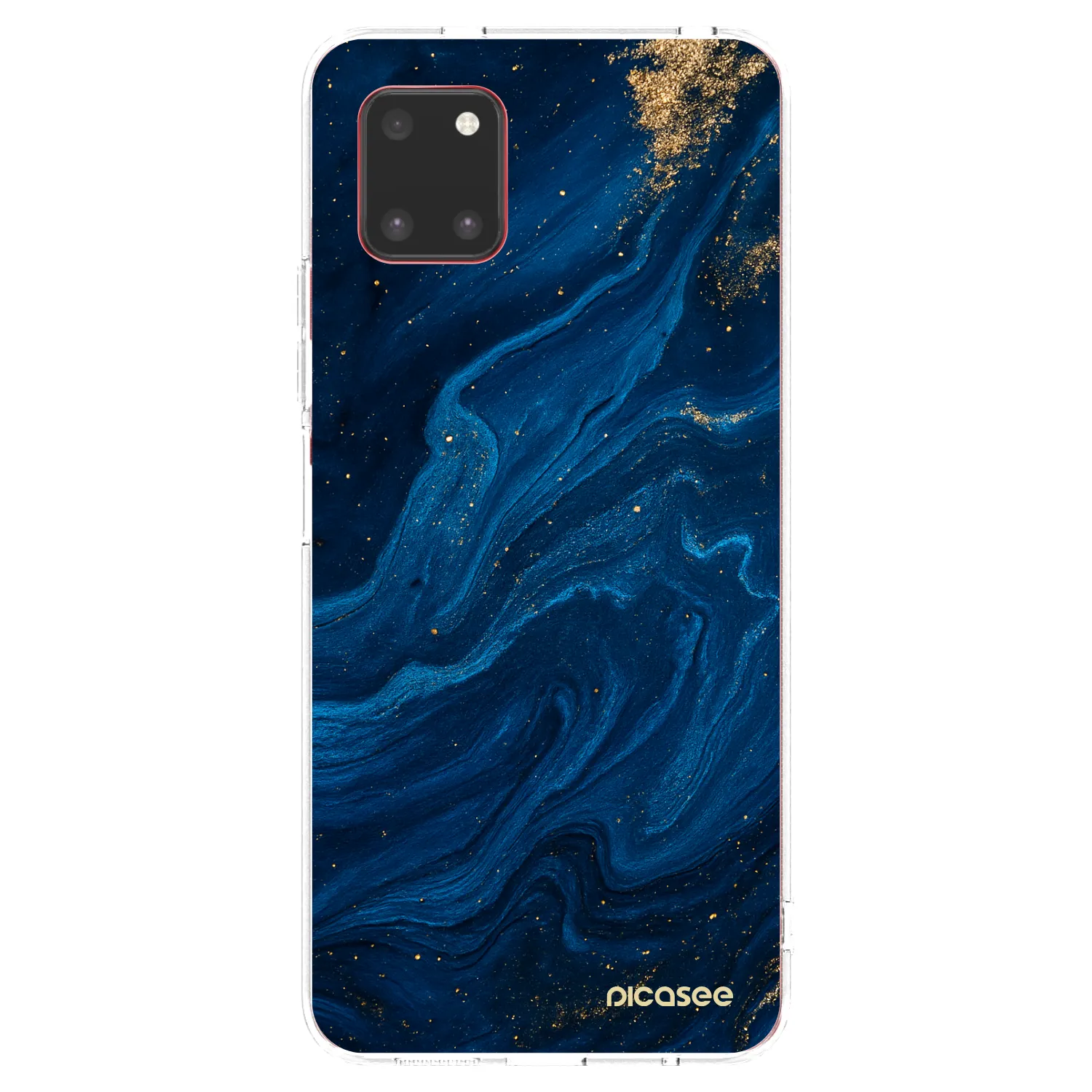 Picasee silikónový prehľadný obal pre Samsung Galaxy Note 10 Lite N770F - Blue