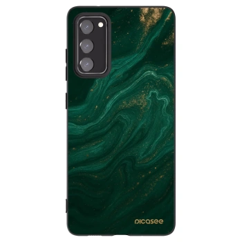 Picasee silikónový čierny obal pre Samsung Galaxy S20 FE - Green