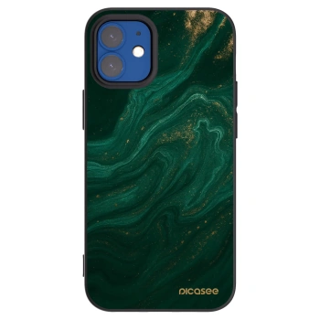 Picasee silikónový čierny obal pre Apple iPhone 12 mini - Green