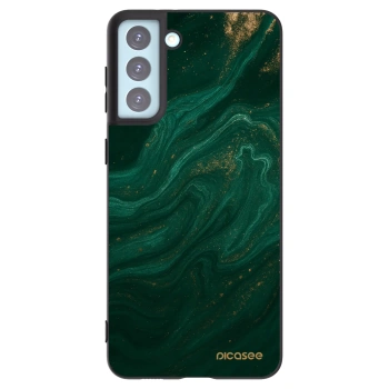 Picasee silikónový čierny obal pre Samsung Galaxy S21+ 5G G996F - Green