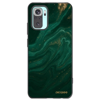 Picasee silikónový čierny obal pre Xiaomi Redmi Note 10 Pro - Green