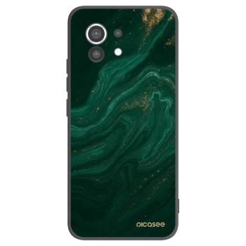 Picasee silikónový čierny obal pre Xiaomi Mi 11 - Green